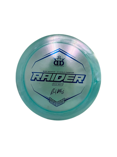 Used Dynamic Discs RW RAIDER Disc Golf Driver Turquoise 174g 11692-S000149913