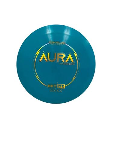 Used Gateway NXT LITE AURA Disc Golf Driver Turquoise 160g 11692-S000149919