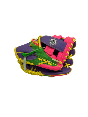 Used Franklin 22814 BB/SB Glove T-ball Green 9 1/2" 11692-S000149924