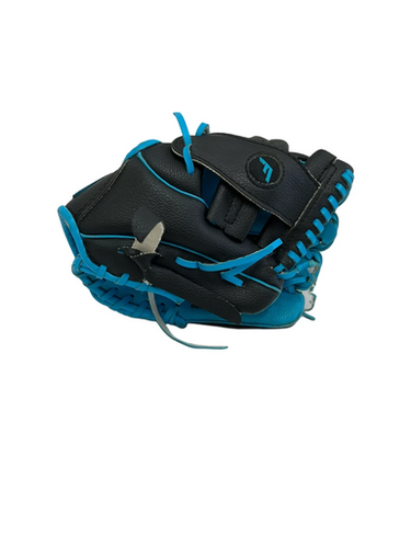 Used Franklin 24950 BB/SB Glove T-ball Black And Royal Blue 9" 11692-S000149923