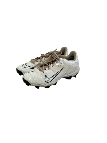 Used Nike HYPERDIAMOND BB/SB Cleats White Junior 05 11692-S000149929