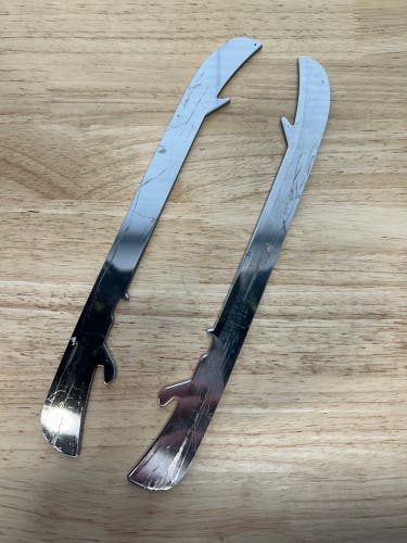 Bauer LS Pulse 263mm Nashville Predators Pro Stock Skate Blades / Runners (Used)