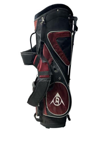 Used Dunlop STAND BAG Mens Stand Bag Maroon 11835-S000207357