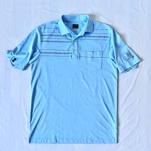 Greg Norman Play Dry polo shirt TPC Jasna Polana Golf light blue men's M nWOT