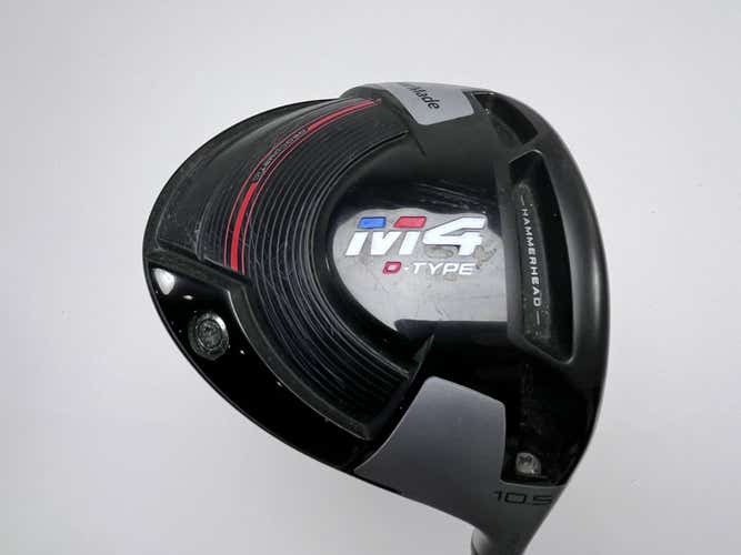 TaylorMade M4 D-Type Driver 10.5* Fujikura Atmos Red 5A Senior Graphite Mens RH