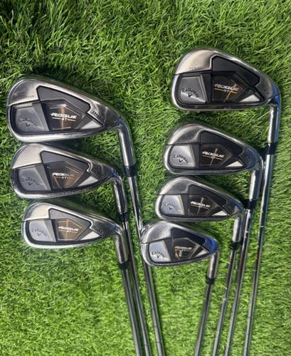 Callaway - Rogue ST Max - IRON SET 4-9-Pw - Steel - ELEVATE 95 - Stiff Flex - RH