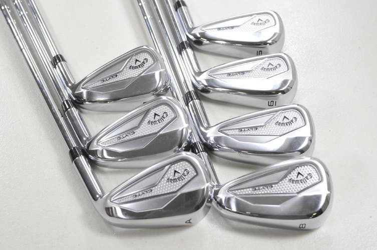 Callaway Elyte 5-PW,AW Iron Set Stiff Flex Right Vector 90g Steel # 215897