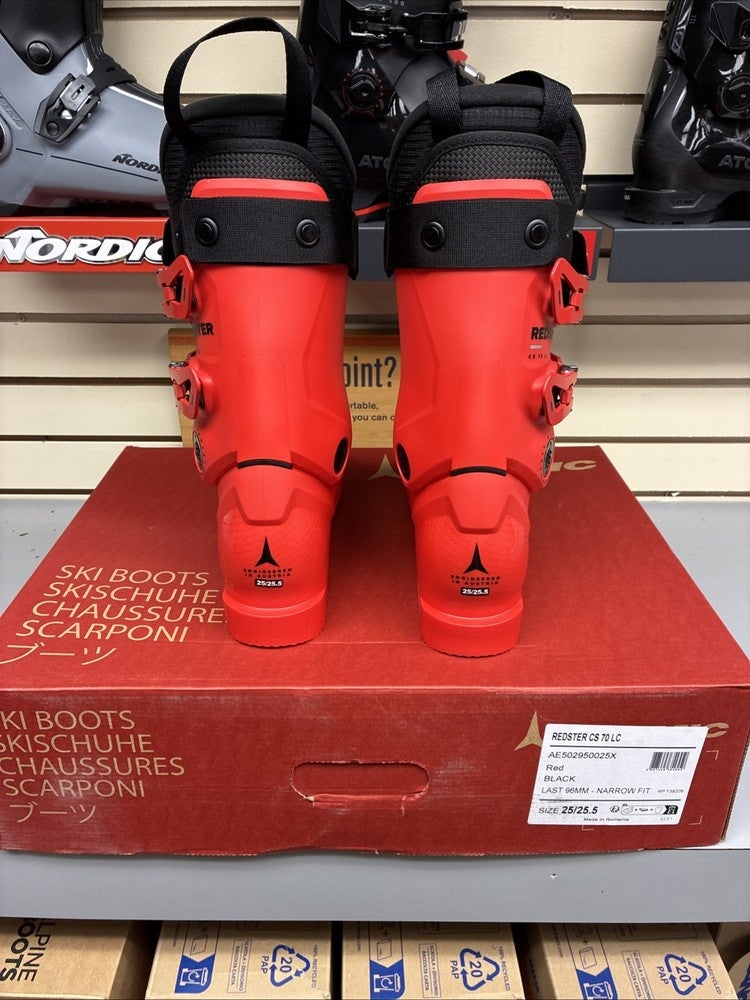 Atomic Redster CS 70 (LC) LOW CUFF 25.5 24/25 Ski Racing Boot NEW