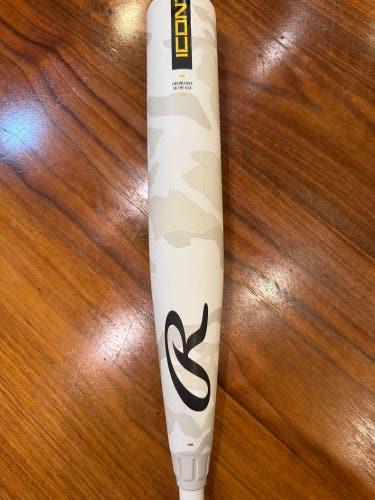 2025 Rawlings Icon Composite USSSA Certified Bat (-8) 23 oz 31" (Used)