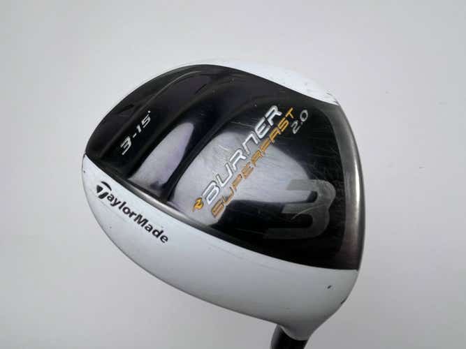 TaylorMade Burner Superfast 2.0 3 Fairway 15* Matrix Ozik XCON-4.8 Regular RH