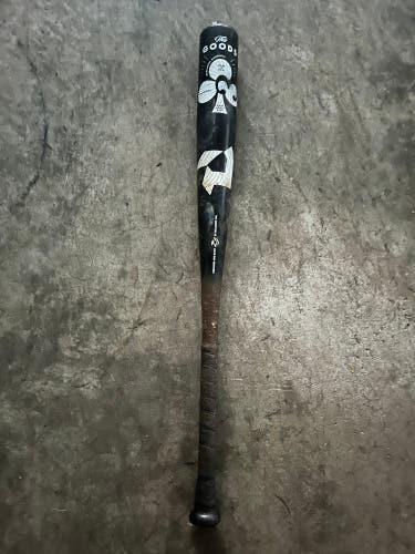 2022 DeMarini The Goods One Piece Alloy BBCOR Certified Bat (-3) 28 oz 31" (Used)