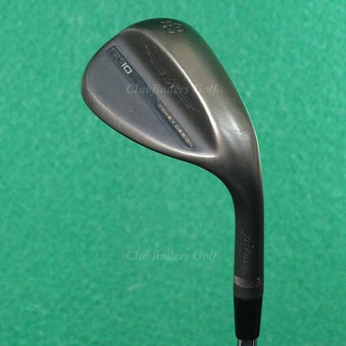 Titleist Vokey SM10 Jet Black 60-14K 60 Lob Wedge Vokey Design Steel Wedge Flex