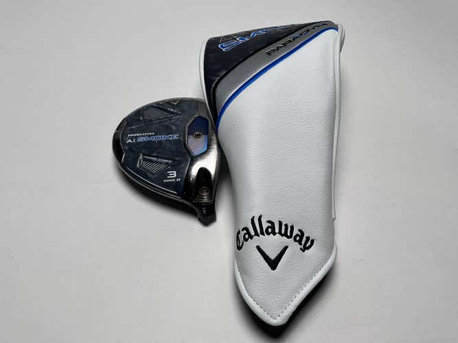Callaway Paradym Ai Smoke Max D 3 Fairway Wood 15* HEAD ONLY Mens RH HC