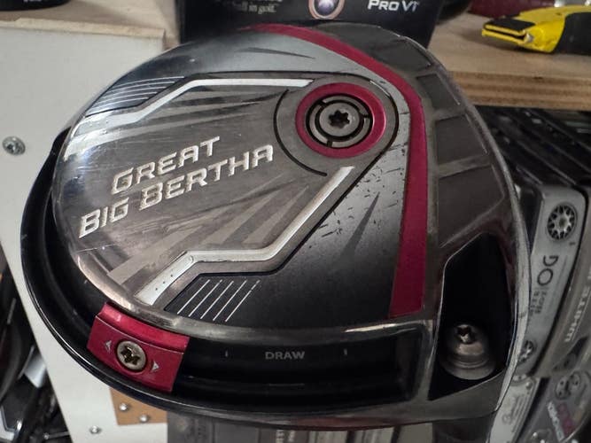 Callaway Great Big Bertha 9* Driver with Kuro Kage 50-gram Regular Flex 2802