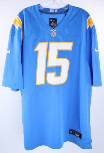 Nike Ladd McConkey Powder Blue Los Angeles Chargers Game Jersey Men's XL Read