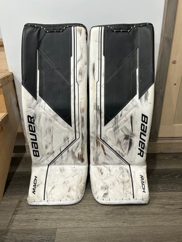 34" Bauer Mach Goalie Leg Pads (Used)