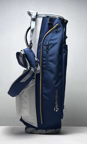 TaylorMade Kalea Stand Bag Blue 4-Way Divide Dual Strap Ladies Golf Bag