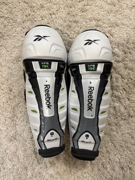 Used Senior Reebok 11K 15” Shin Pads Powered by Jofa