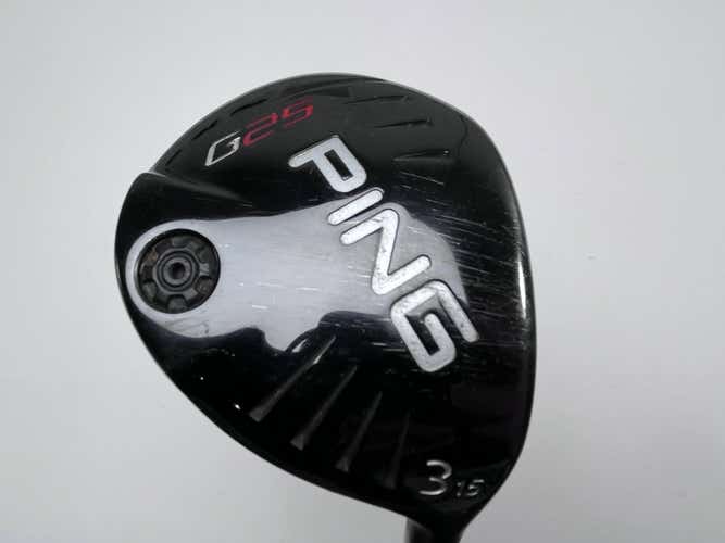 Ping G25 3 Fairway Wood 15* TFC189 Regular Graphite Mens RH