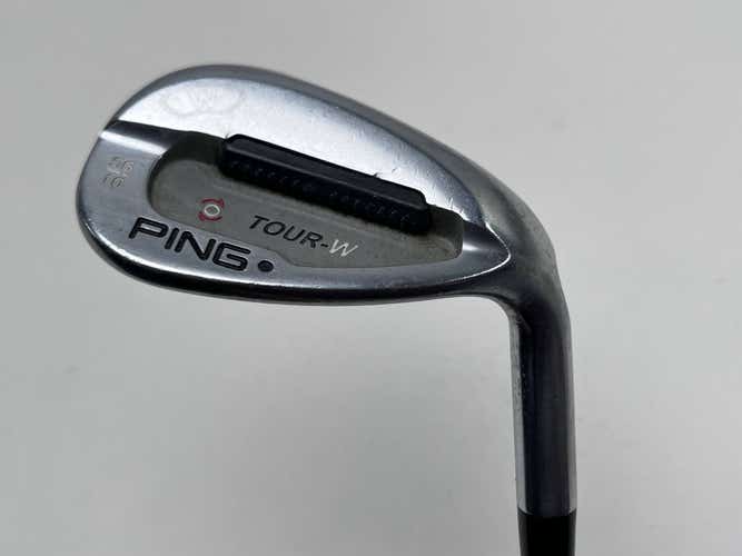 Ping Tour-W Black Chrome Wedge 56* 10 Bounce Black Dot TFC149 Senior Graphite RH