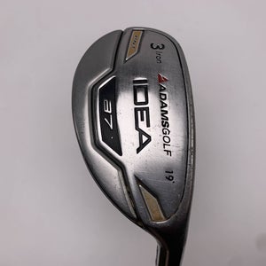 Adams Idea A7 3 Hybrid 19* UST Mamiya AxivCore 85g Stiff RH Midsize Grip