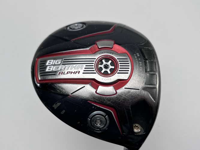 Callaway Big Bertha Alpha 815 Driver 9* HZRDUS Smoke 6.0 Black 60g Stiff RH