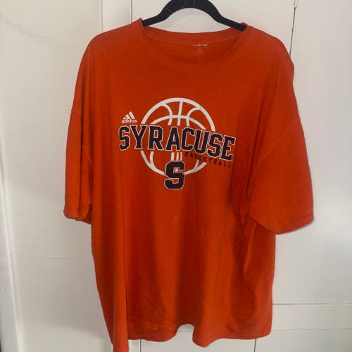 Orange XXL Men's Adidas Shirt (Used)