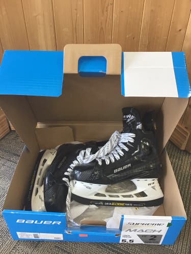 Bauer Supreme Mach Hockey Skates Size 5.5 (New)