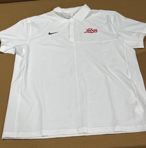 New Mexico Lobos On Field Nike DriFit Polo