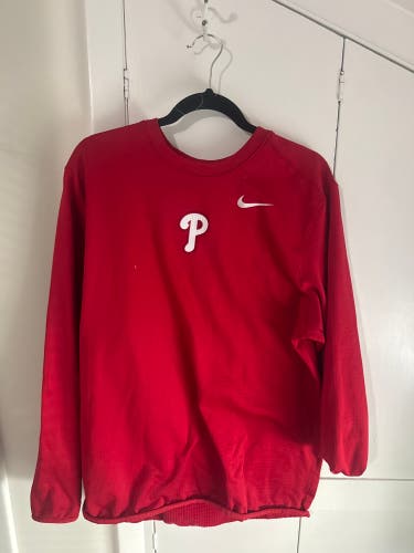 Red Men's XL Nike Sweatshirt (Used)