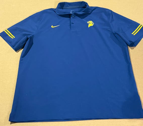 Oklahoma Central Bronchos On Field Nike DriFit Polo