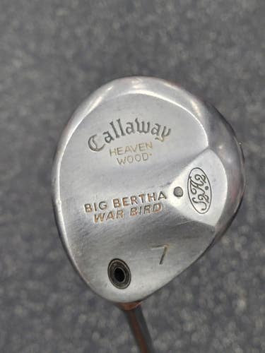 Used Callaway BIG BERTHA WAR BIRD Mens Fairway Wood LH 7 Wood 11849-S000039097