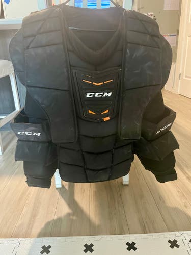 Large/Extra Large CCM AB Pro Goalie Chest Protector Pro Stock (Used)
