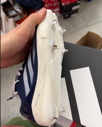 Size 9 - adidas Adizero Instinct 2.0 White navy Blue JH6789