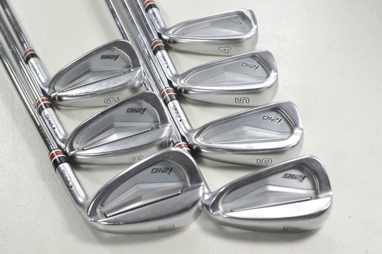 Ping i210 4-W Iron Set Stiff Flex Black Dot Right AWT 2.0 Steel # 213796