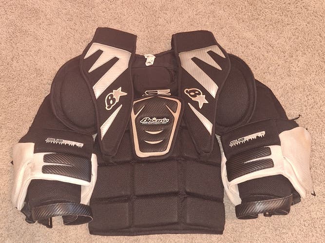 Medium 2018 Brian's Sub Zero Goalie Chest Protector Pro Stock (Used)
