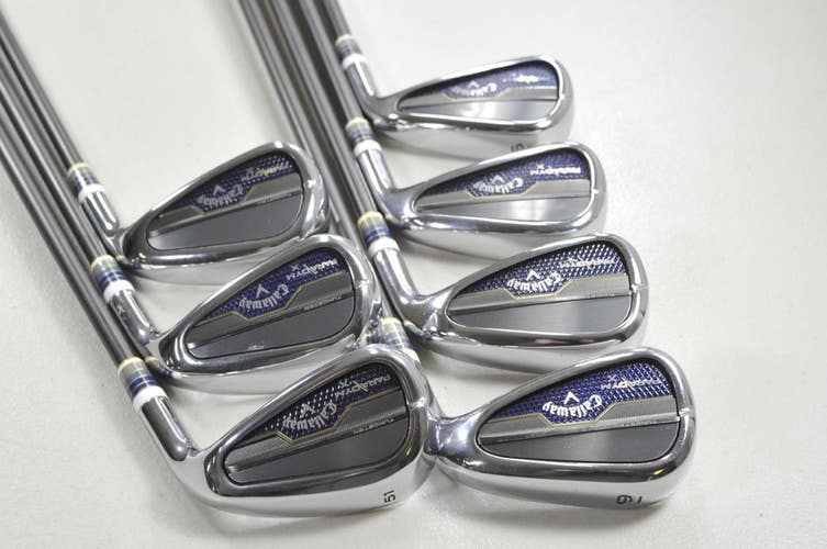 Callaway Paradym X 6-PW,AW,51* Iron Set SteelFiber Private Reserve Senior 216086