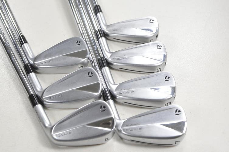 TaylorMade P770 2023 4-PW Iron Set X-Stiff Flex Right DG X100 105g Steel #216096