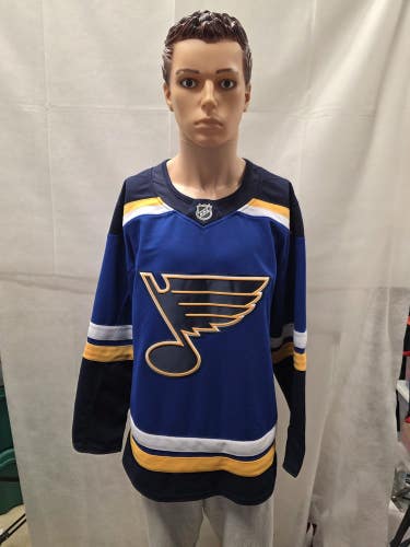 NWOT St. Louis Blues Fanatics Premium Jersey 52 NHL