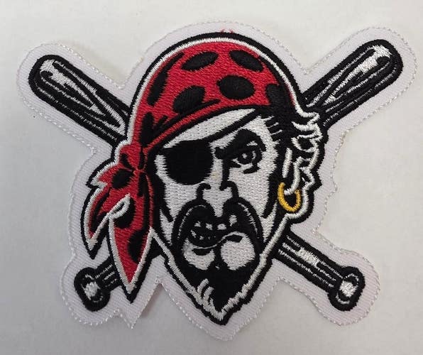 Pittsburgh Pirates Iron On Embroidered 3" x 4" Team Jersey Baseball PATCH