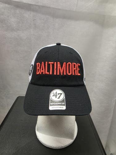 NWS Baltimore Orioles '47 Clean Up City Connect Mesh SnapBack Hat MLB
