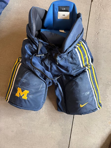 University of Michigan Senior Large Nike Air Hockey Pants (Used)