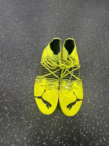 Used Puma FUTURE Soccer Cleats Yellow Senior 11 11849-S000039025