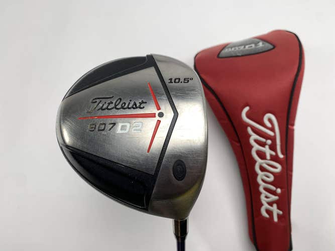 Titleist 907 D2 Driver 10.5* Graphite Design YS-6+ Stiff Graphite Mens RH HC
