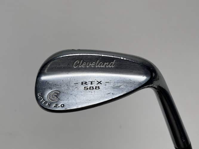 Cleveland 588 RTX 2.0 Tour Satin Wedge 60* 10 Bounce TT DG Wedge Steel Mens RH