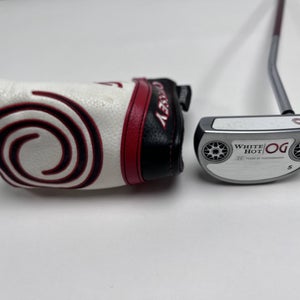 Odyssey White Hot OG Five Stroke Lab Putter 34" SuperStroke Claw 1.0 Mens RH HC