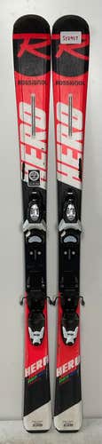 Kid's Rossignol 130cm Hero J Skis With Rossignol 4.5 Bindings (Used)(SY2957)