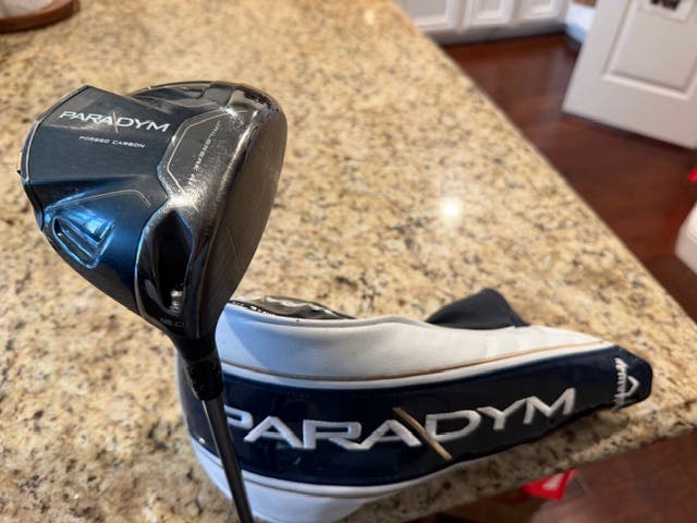 Men's 2023 Callaway Paradym Right Handed Driver Stiff Flex 12 Loft Graphite Shaft 45.75" (Used)