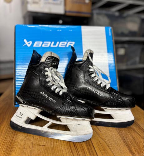 Bauer Supreme Shadow Hockey Skates w/ FlyTi Steel - Senior 5.5 / Regular Width (Excellent Condition)