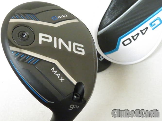 PING G440 MAX Fairway 24  9 Wood Denali Red 60g 5.5 Regular Flex +Cover  MINT